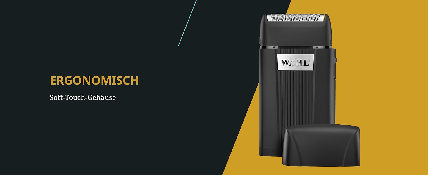 Тример для гоління Wahl Super Close — професійний фінішний шейвер для точного фейдингу, обрізки контурів волосся та шиї, 150 хв роботи, від мережі та акумулятора