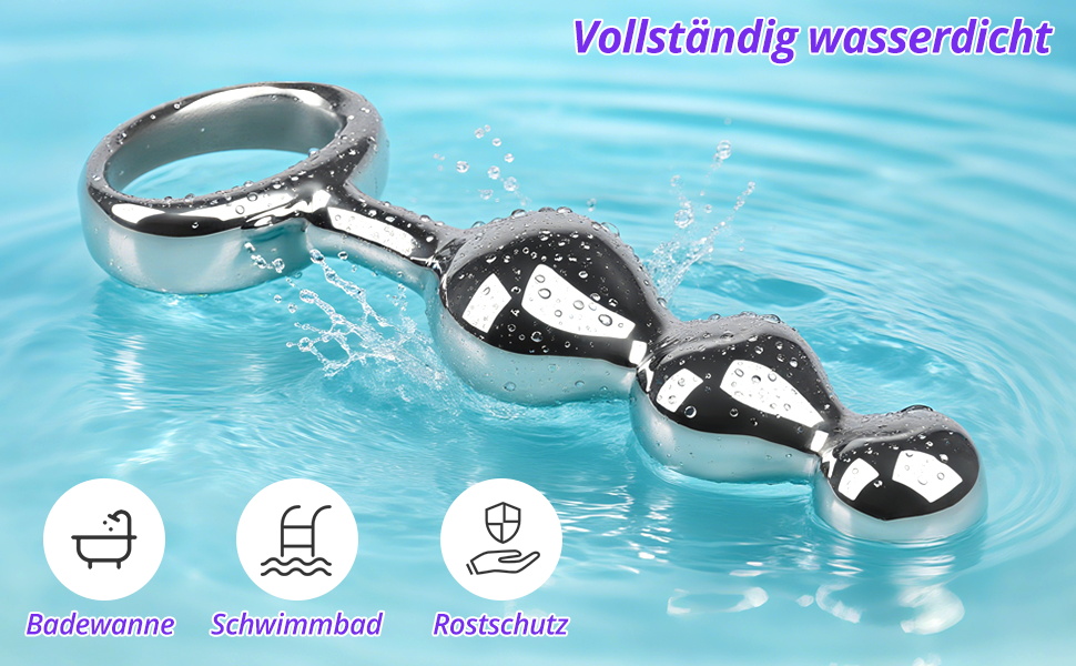 Анальний плагін Roluck з нержавіючої сталі, масажер простати та стимуляції G-точки, іграшки для дорослих для чоловіків та жінок