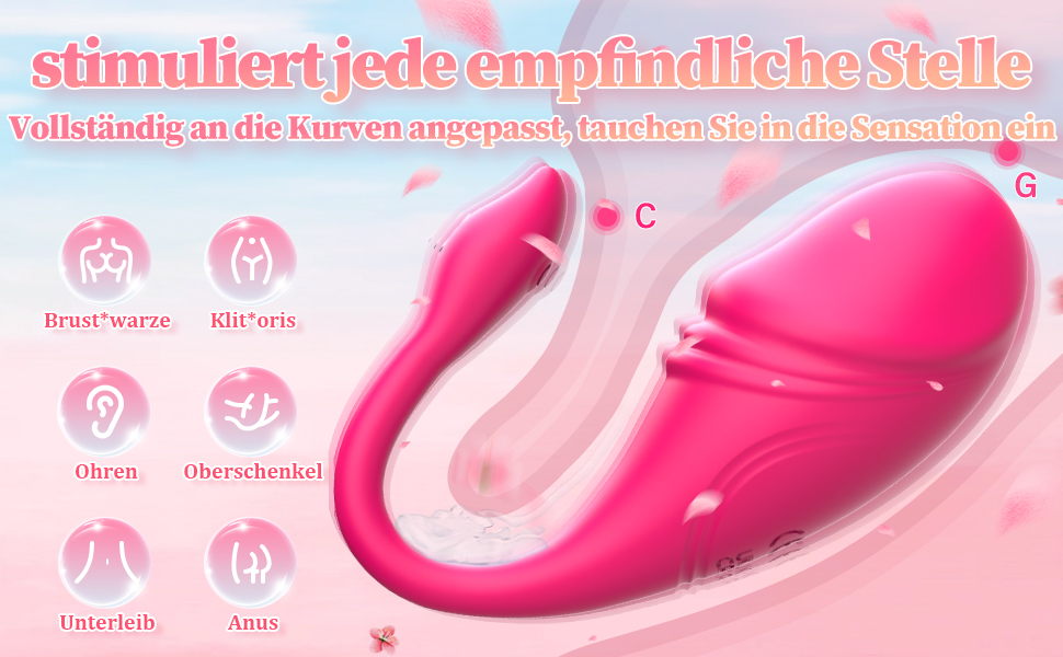 Вібратор для жінок з додатком Bluetooth, 9 режимів вібрації, секс-іграшка для пар - преміум якість