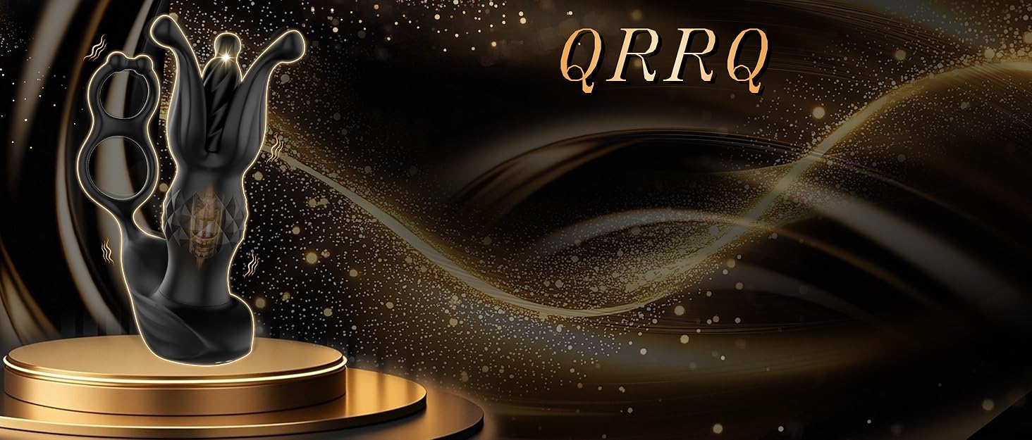 Вібратор для простати, анальний вібратор QRRQ з 9 режимами вібрації, USB зарядка, IPX6 водонепроникний, іграшка для чоловіків