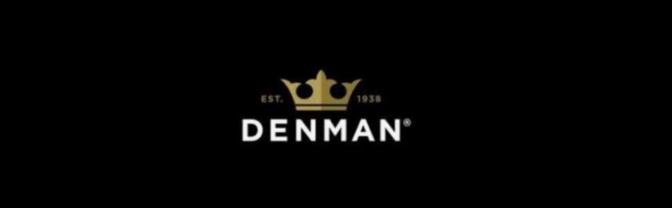 Щітка для волосся Denman D4M для розчісування та вирівнювання довгого волосся, антистатична, 9 рядів щетини, чорна