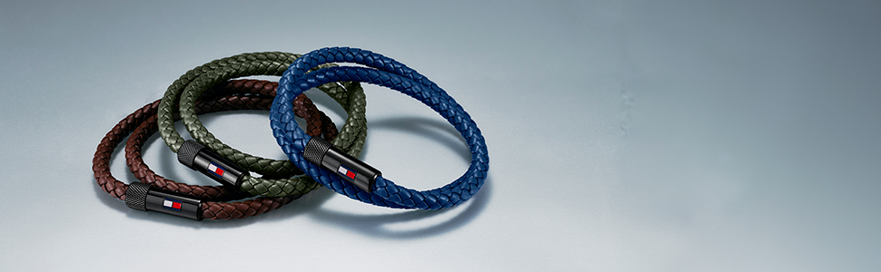 Чоловічий сталевий браслет Tommy Hilfiger Jewelry Armband - 2701062 Single