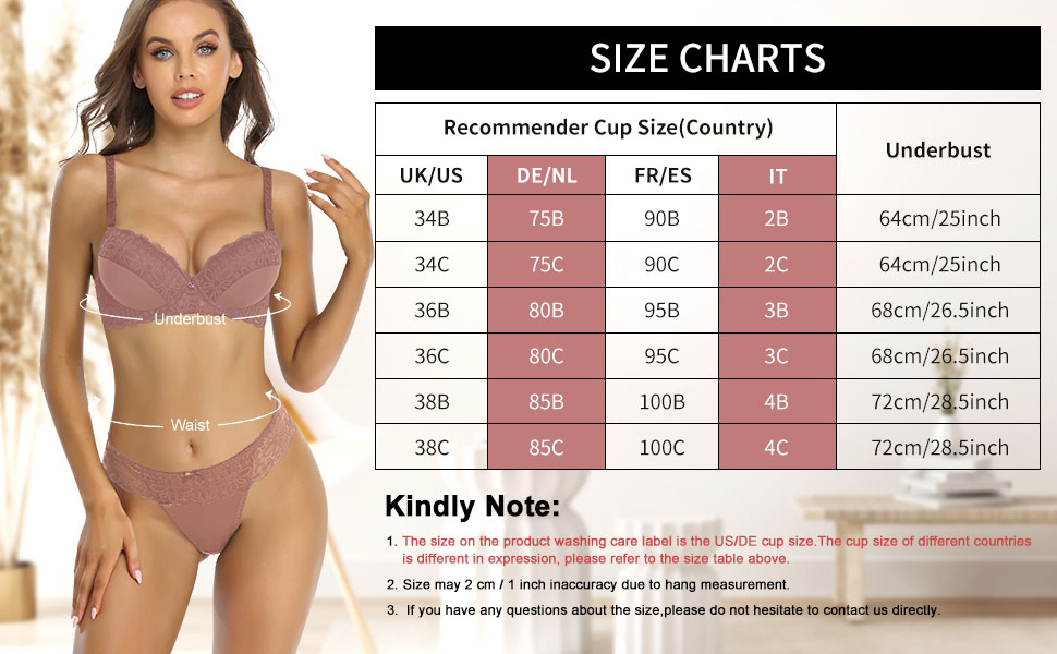 Шекіні: Комплект бюстгальтера та трусиків мереживний, Push-Up, з кісточками, чорний, 80C