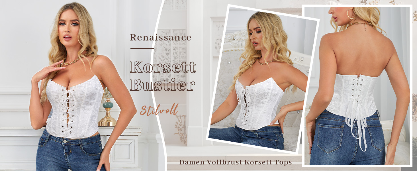 Корсет-топ WHIPPY для повних грудей: вінтажний бюстєль з шнурівкою, готичний овербаст, світло-персиковий, розмір M