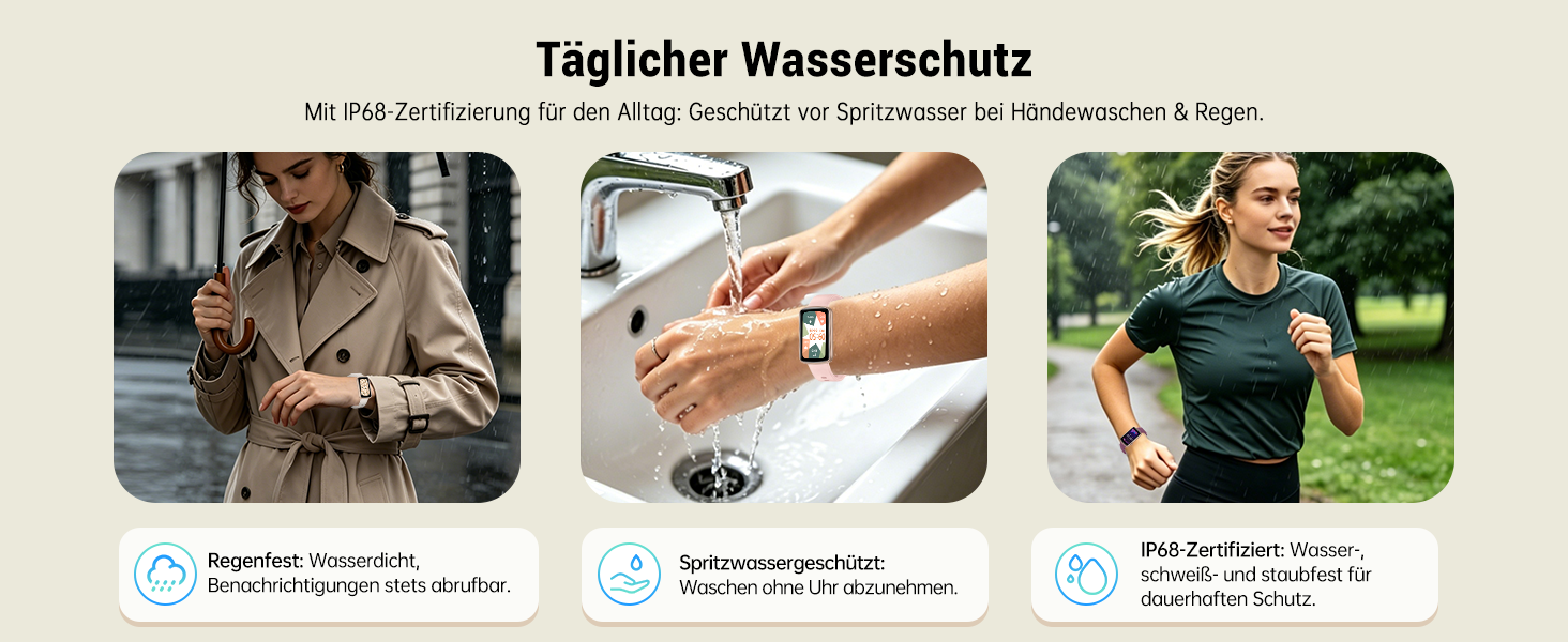 Смарт-годинник для жінок 1.47'' Fitness Tracker: моніторинг пульсу, SpO2, сну, крокомір, відстеження менструального циклу, сповіщення дзвінків та WhatsApp, сумісний з Android та iOS, чорний