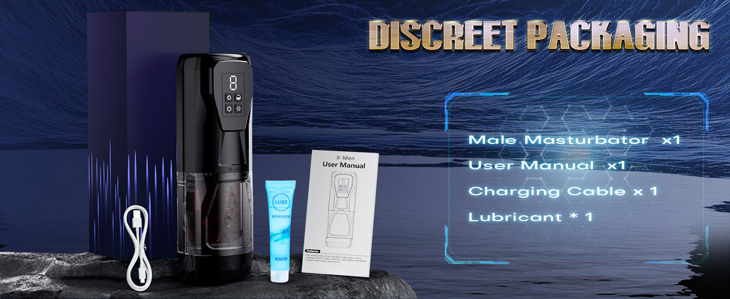 Електричний мастурбатор для чоловіків: вібрація, ротація, телескопічний дизайн, функція оргазму в один клік. Іграшка для чоловіків, масаж пеніса, Blowjob.