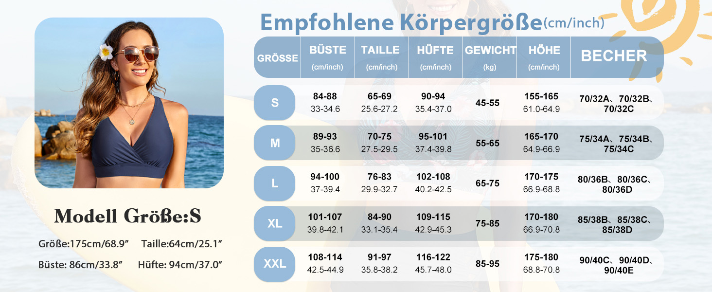 Бікіні CMTOP для жінок: комплект з V-подібним вирізом, push-up, двочастинний, висока талія, ефект живота, для плавання та відпочинку, колір павлиній блакить, розмір S