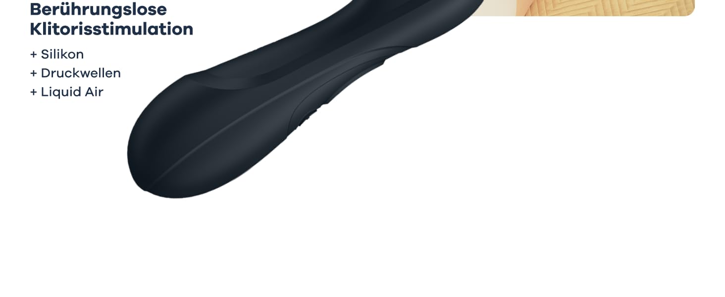 Вібратор Satisfyer Pro 2 Gen 3 з підключенням через APP | Технологія Liquid-Air | Тиха та потужна стимуляція клітора | Вібратор-імпульсна хвиля | Іграшка для дорослих, подарунок для жінок | Дildo чорного кольору