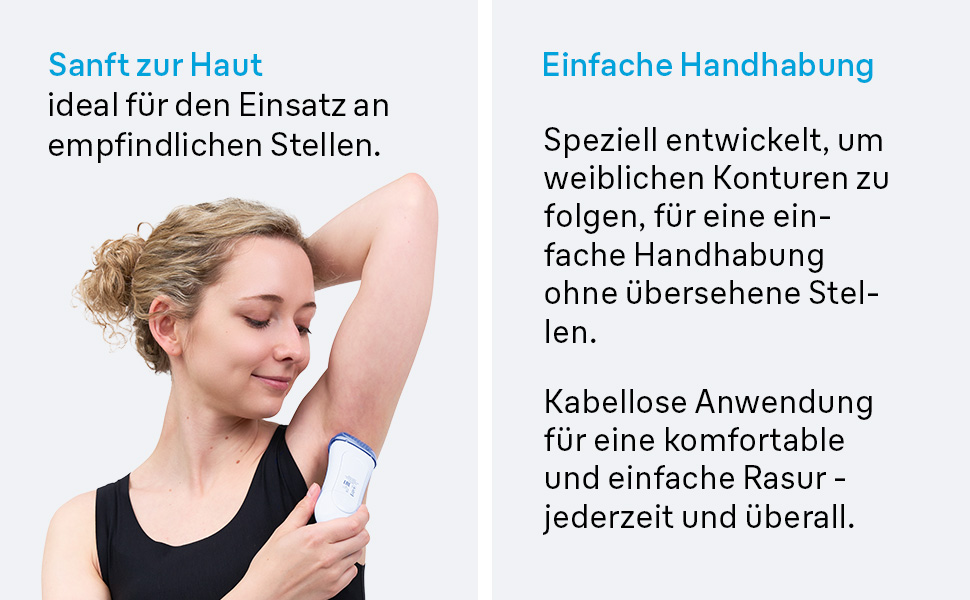 Електрична бритва для жінок Braun Silk-épil LS5160 3-в-1 (голениця, тример, пілінг-система), водонепроникна, синя