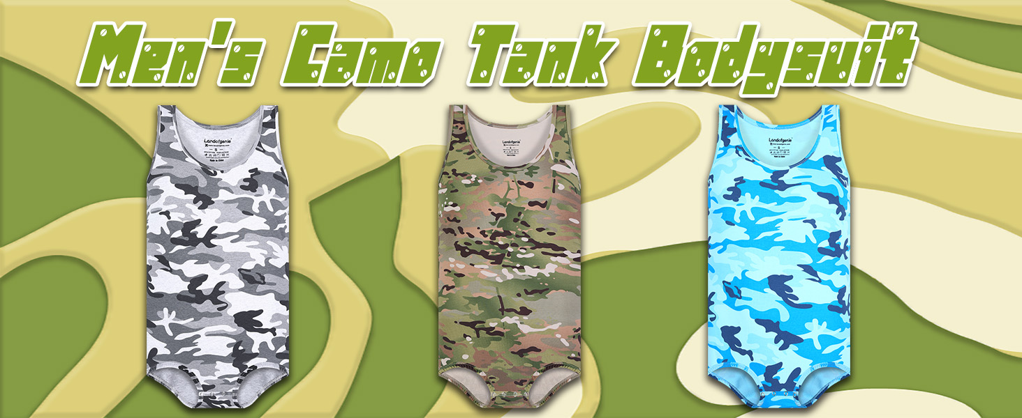 Чоловічий безрукавний боді-піжама Landofgenie з бавовни, чорний, розмір M