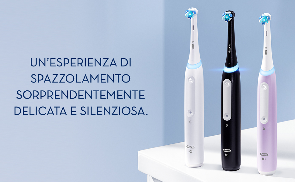 Електрична зубна щітка Oral-B iO Series 5, чорна (Matt Black) — 5 режимів чищення, з дорожнім футляром та 1 насадкою