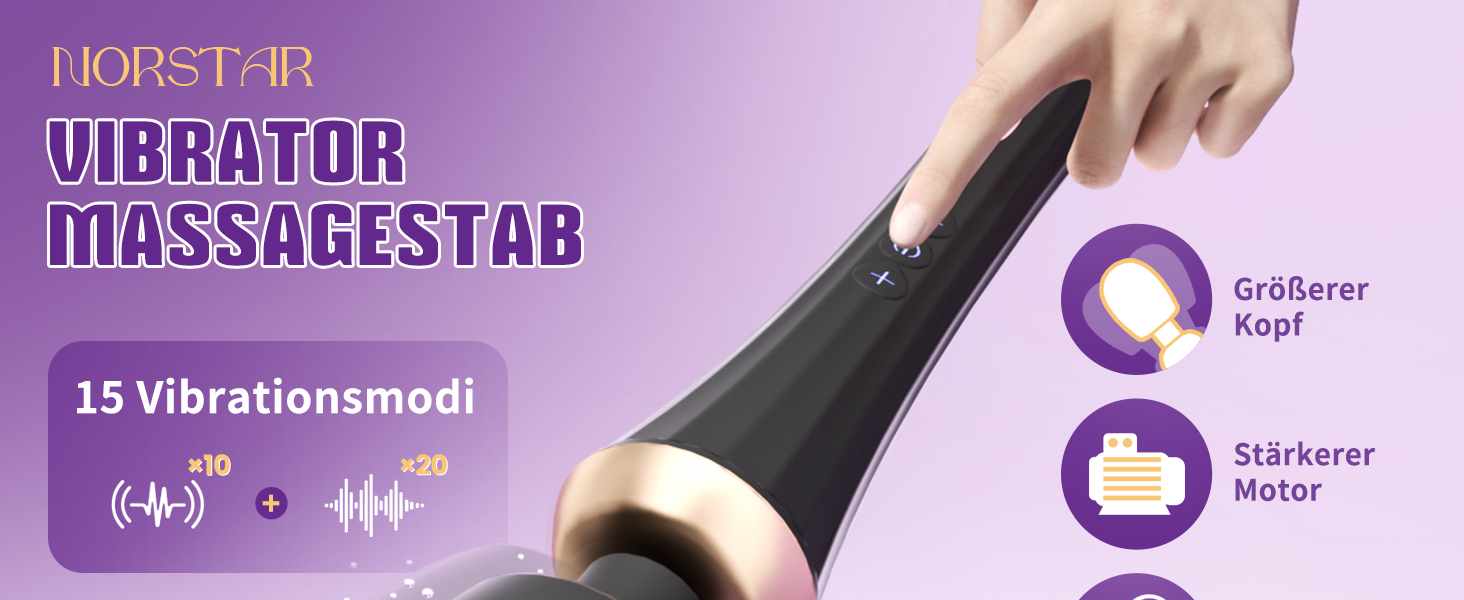 Вібратор з гнучким наконечником для жінок та пар: 5 частот, 3 інтенсивності, IPX6, чорний