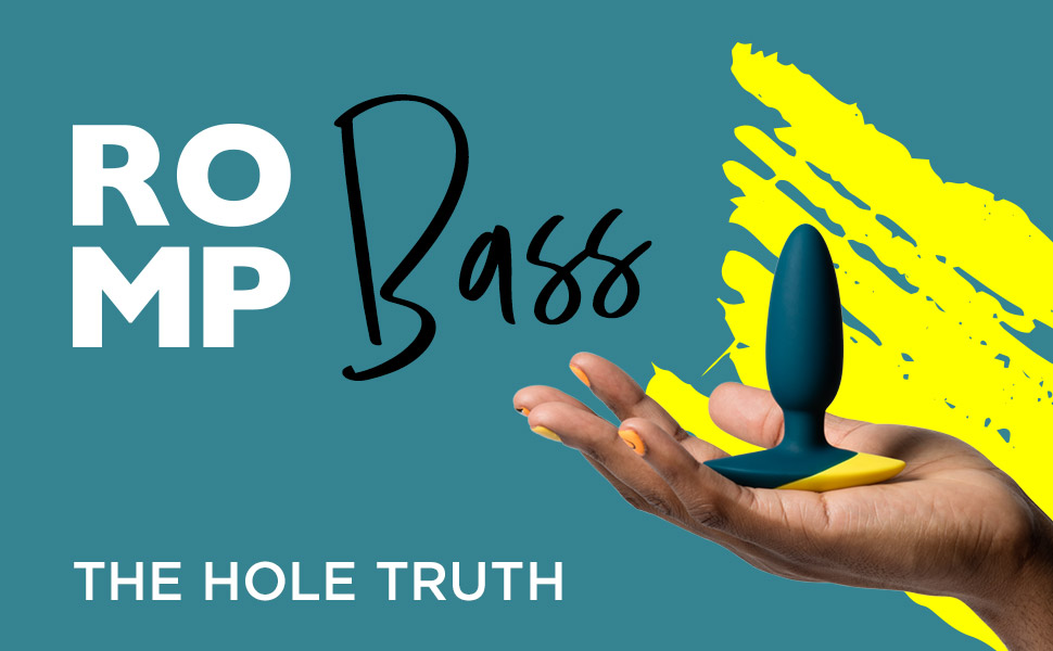 Вібруючий анальний пробка-стимулятор простати ROMP Bass — силіконовий анальний плаг з 6 режимами інтенсивності, водонепроникний та зарядний, для чоловіків, жінок та пар
