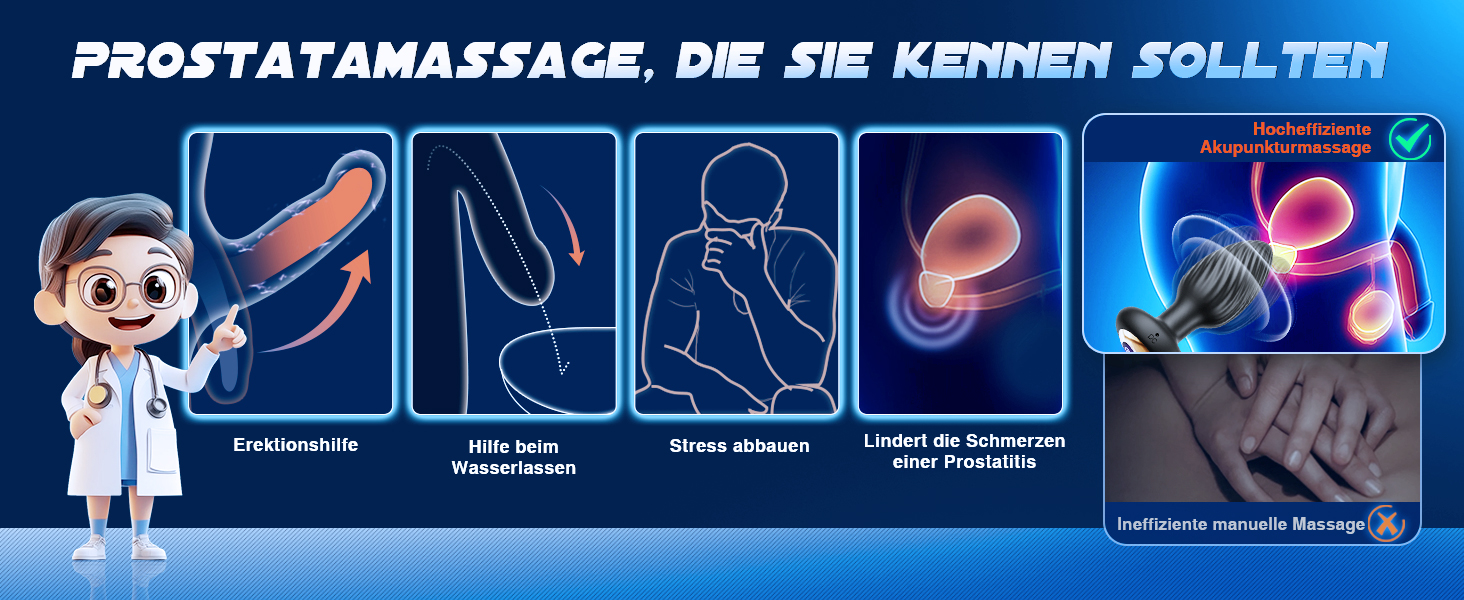 Анальні вібратори для жінок. Набір секс-іграшок з 7 режимами вібрації та обертання. Силіконовий butt plug для жінок та чоловіків.