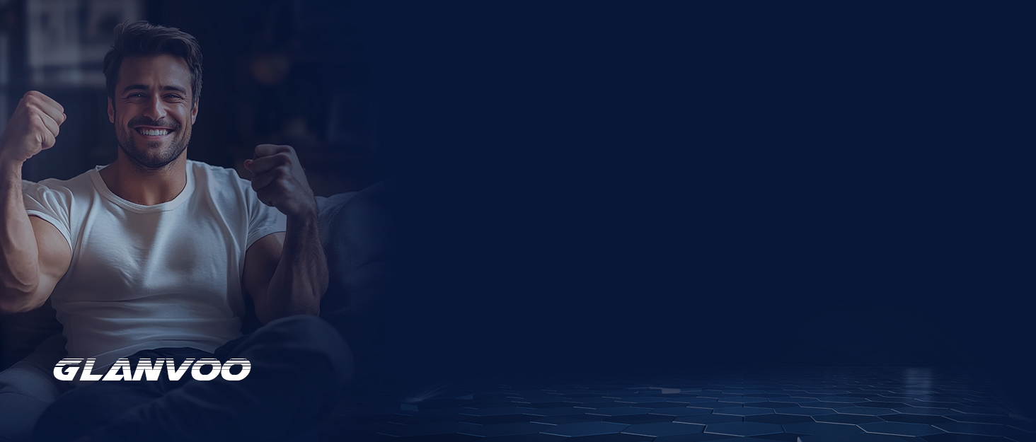 Мастурбатор для чоловіків з 10 режимами вібрації та пульсації, з пульсуючою насадкою та пульсуючою кінцівкою, керування через додаток, Glanvoo