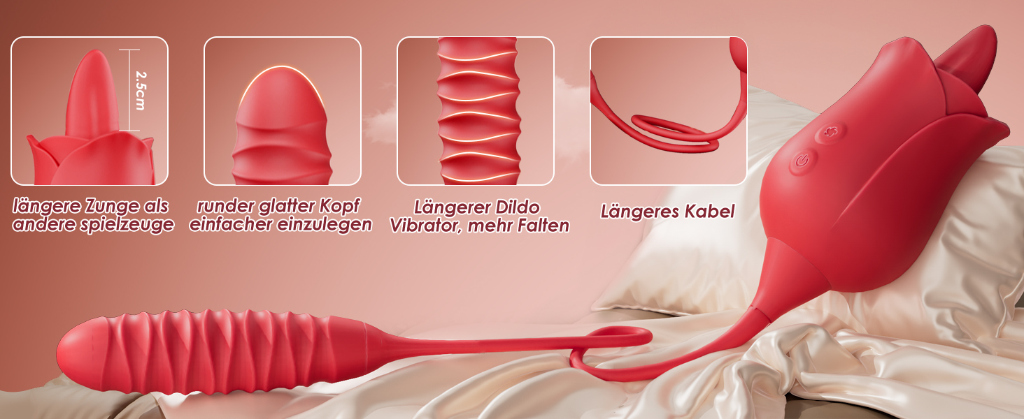 Вібратор для жінок Gobeken - комплект вібраторів з 10 функцій та анальним наконечником