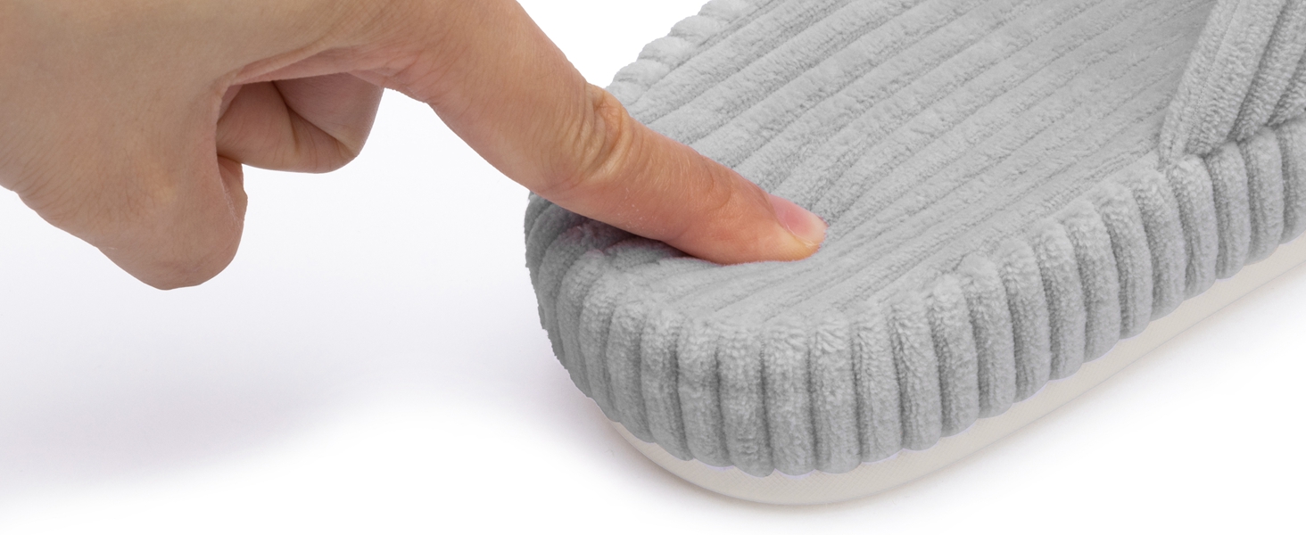 Жіночі домашні капці Chantomoo з ефектом пам'яті (Memory Foam), велюрові тапочки з бантом та перехресними ремінцями, бежеві, розмір 38/39 EU