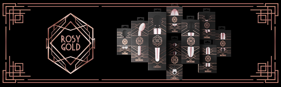 Масажер для тіла Rosy Gold Nouveau Mini Curve - компактний та зручний