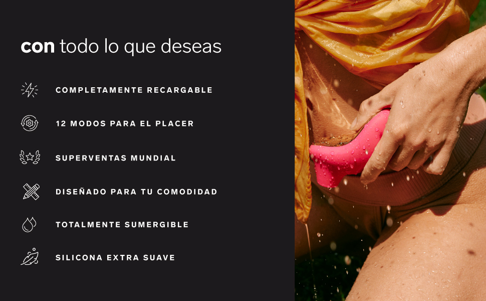 LELO Sona 2 Cruise - вібратор клітора для жінок з технологією SonicPulse™, чорний