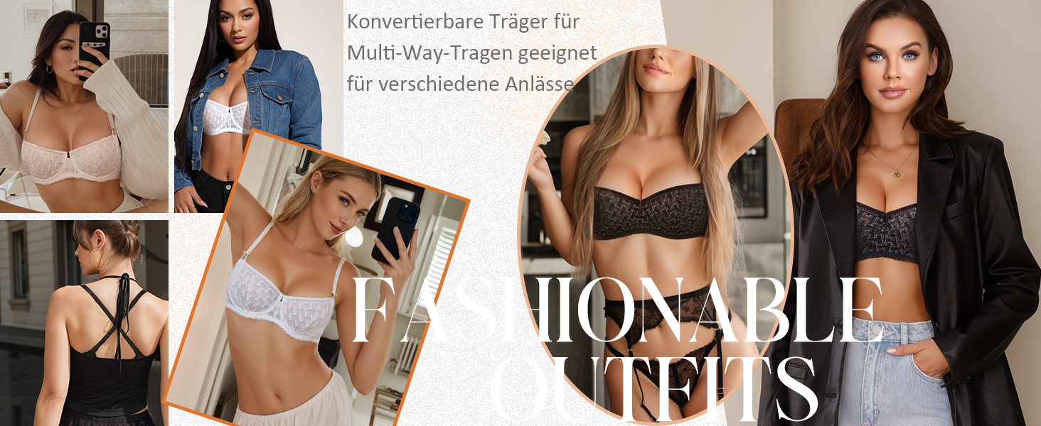 Чорний бюстгальтер DotVol з прозорого мережива, balconette, без пуш-апу, 70B