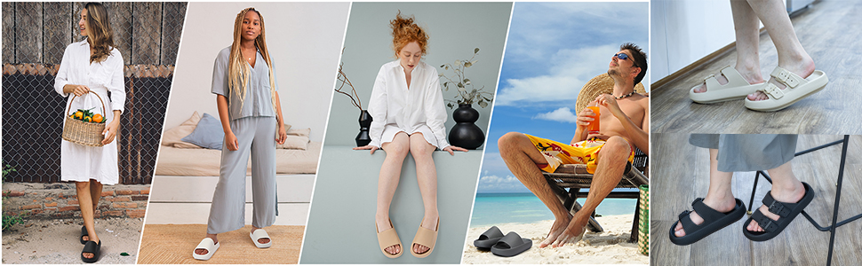 Ортопедичні капці Orthoslipper Original Wolkenschuhe з товстою м'якою підошвою, розмір 40/41 EU, модель Yz Leo