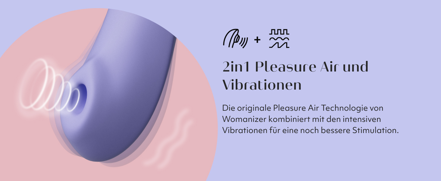 Womanizer Enhance 2 в 1: вібратор клітора та соска-стимулятор | Водонепроникний, акумуляторний | Іграшка для дорослих, фіолетовий