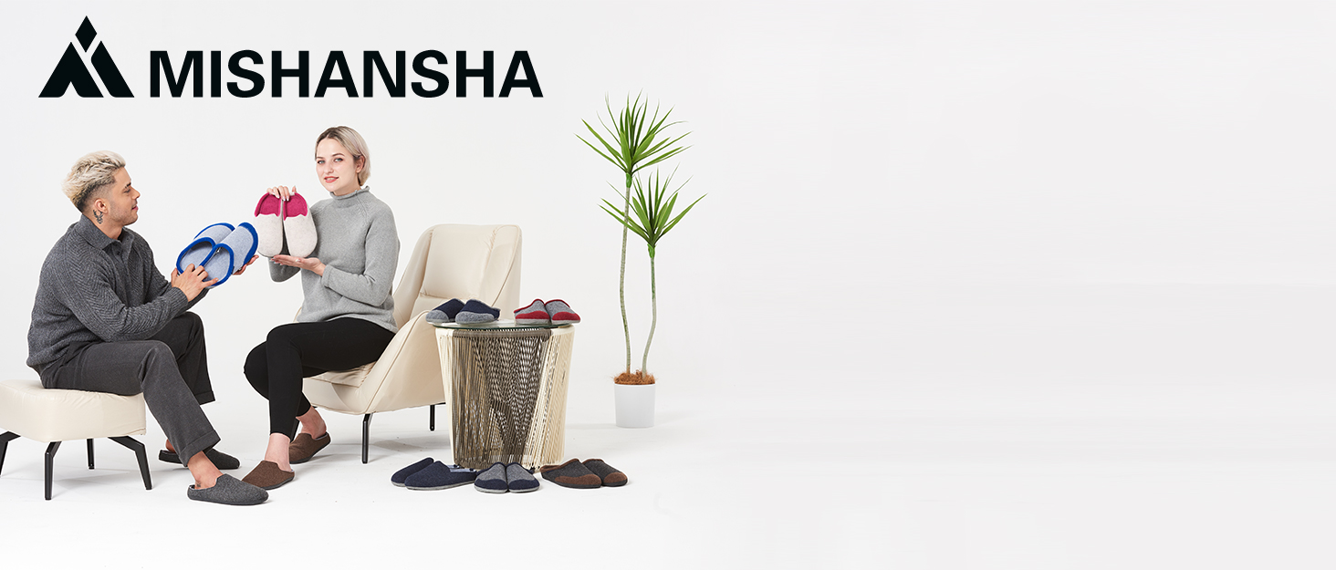 Зимові фетрові капці Mishansha унісекс, домашнє взуття з вовни, розмір 44 EU, колір єгипетський синій