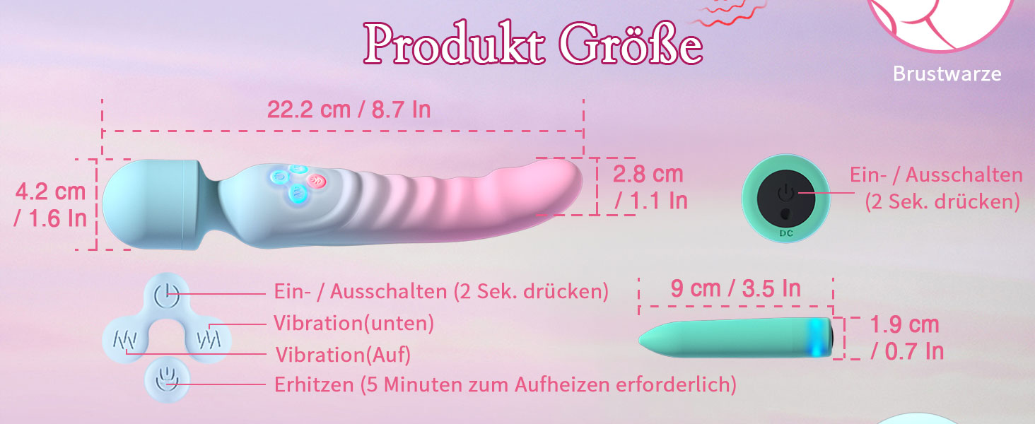 Вібратор для жінок та чоловіків з 7+10 режимами вібрації, стимулятор клітора та G-точки, анальний вібратор, іграшка для дорослих, подарунок
