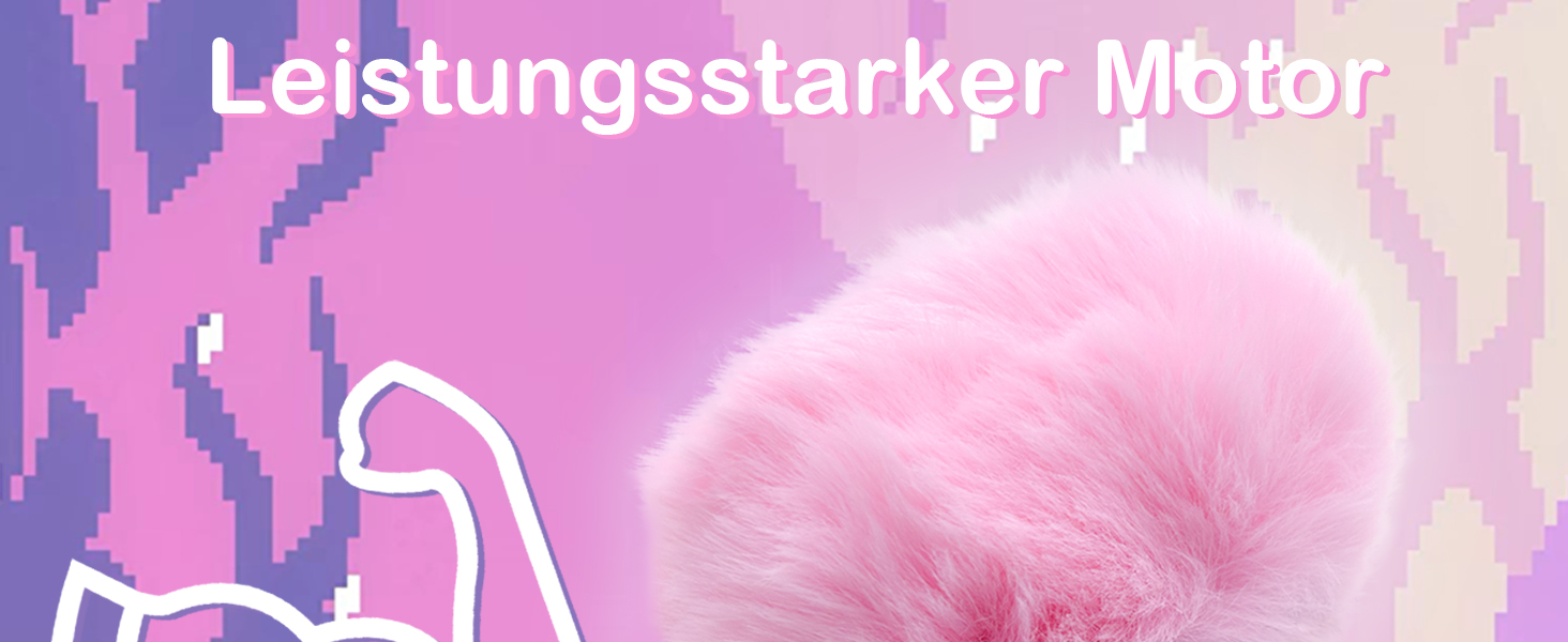 Анальний вібратор-хвіст Furry Fuchsschwanz з пультом керування для чоловіків та жінок. Силіконовий анальний плагін, іграшка для БДСМ, хвіст з сердечком