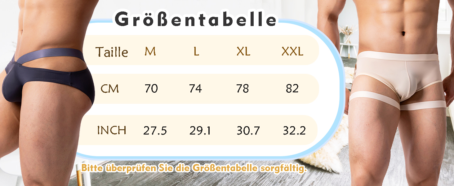 Чоловіча трусика YUFEIDA: Сексуальні сліпи, танга, стрінги для спорту та фітнесу (4 шт. - блакитний/темно-сірий/синій/чорний) L