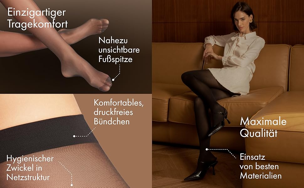 Штрипки FALKE x Kaviar Gauche для жінок, прозорі, розкішні, для весілля, без гумки, тонка шва на кінчику, м'яка тканина, білий перламутр, S-M, 1 шт.