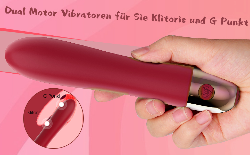 Вібратор силіконовий для жінок: стимуляція клітора та G-точки, 10 режимів, анальний плагін, стимулятор простати, еротичні іграшки для пар (червоний)