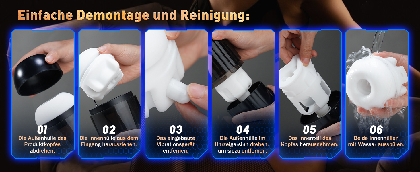 Електричний секс-іграшка PRONFANS для чоловіків: мастурбатор, вібрація, ротаційний механізм, 10 функцій, пеніс-насос, Blowjob