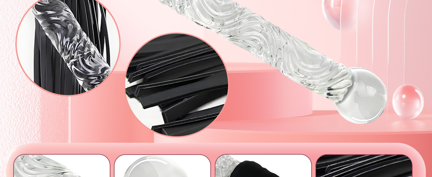 Набір для БДСМ: прічка, плетіль, анальні пробки, іграшки для пар, рольові ігри