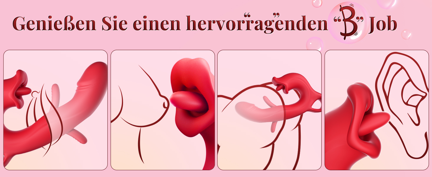 Вібратор для жінок G-spot з 7 режимами. Набір вібраторів для дорослих з новим дизайном, стимулятор клітора. Червоний колір.