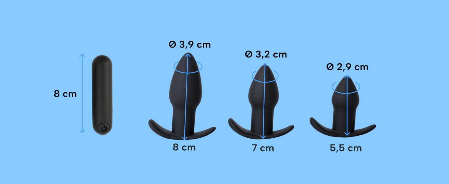 Анальний вібратор MySecretCase Analplug з пультом дистанційного керування, 10 режимів вібрації, USB-зарядка, для чоловіків та жінок