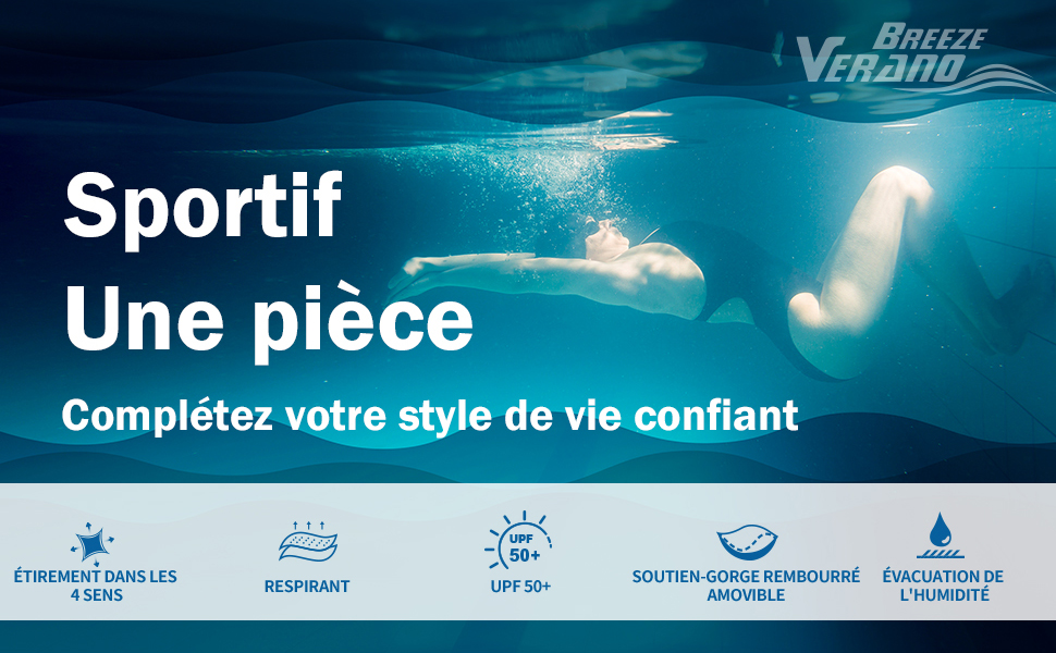 Жіночий спортивний купальник Racerback чорний, сірий та помаранчевий. Спортивна мода для басейну та пляжу