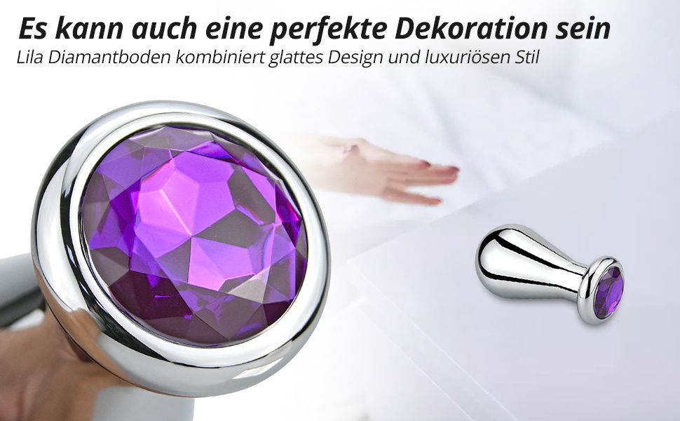 Анальний розширювач Edelstahl Big Bulb (L) – секс-іграшка для досвідчених чоловіків та жінок