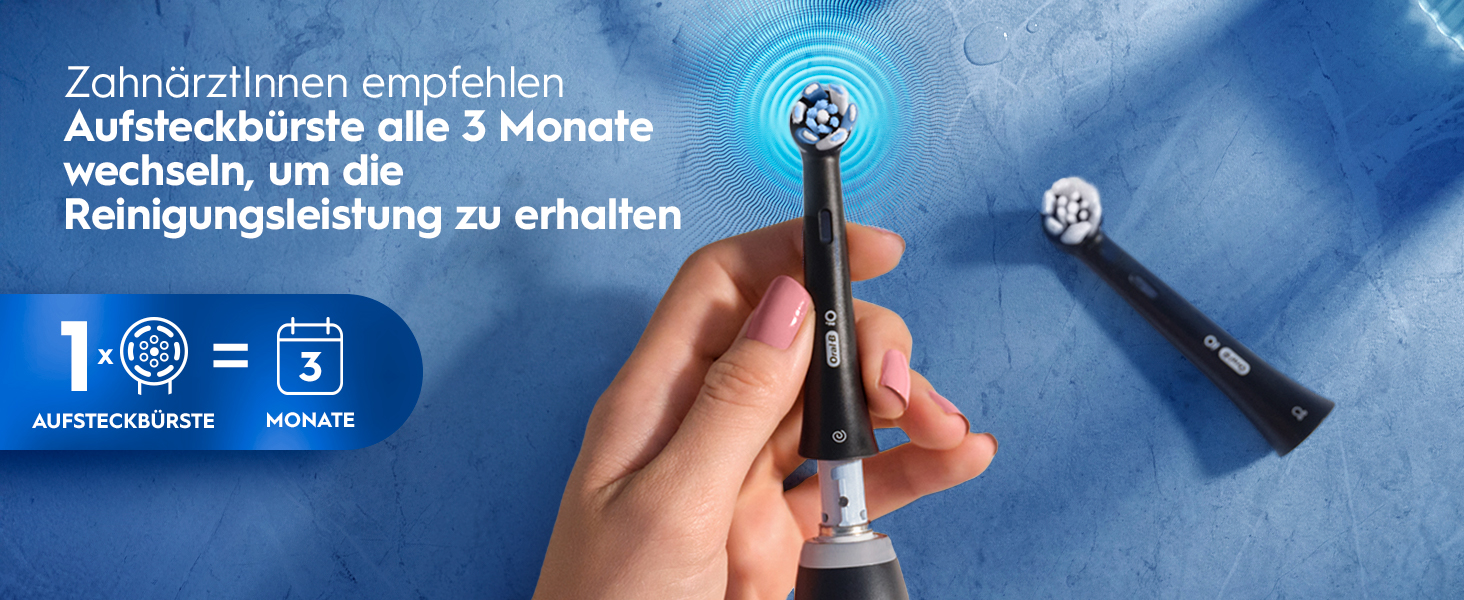 Електрична зубна щітка Oral-B iO Series 5 Matt Black: 5 режимів чищення, насадка та дорожній футляр, чорна
