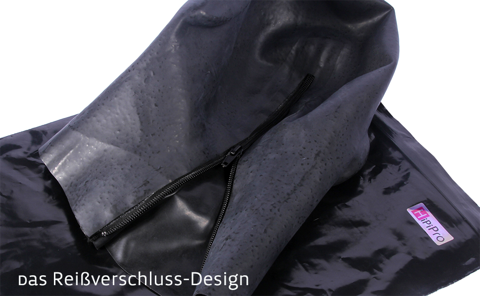 Маска для голови Hipipro Latex, доросла, повна маска з фіксатором для носа та рота