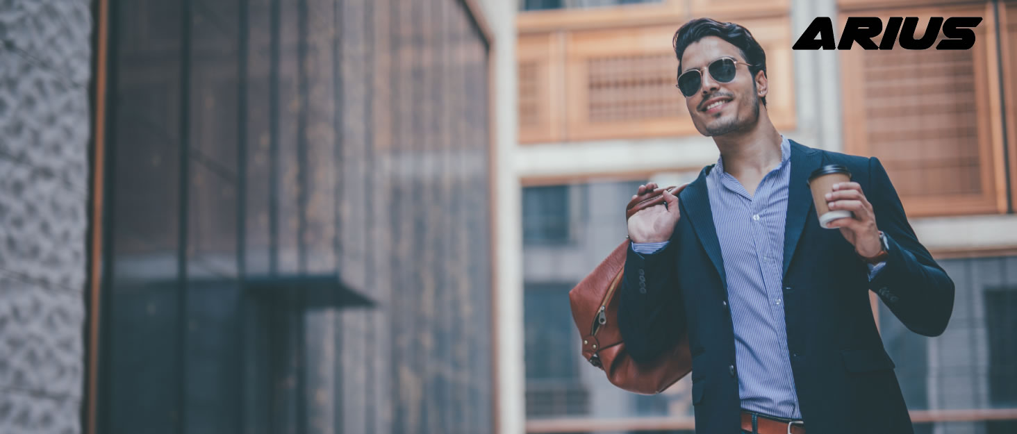 Танга чоловічі ARIUS бавовна чорні 3 шт. - чоловічі танга, сексуальні танга, стрінги M чорний