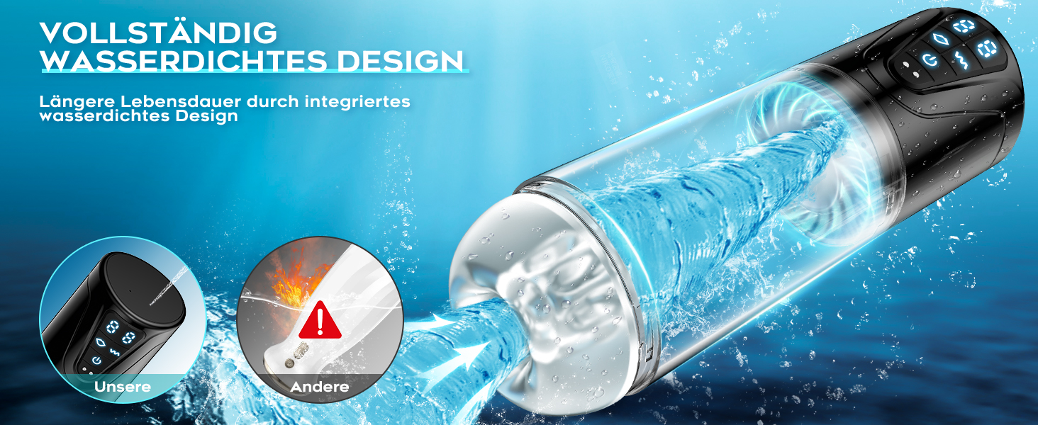 Масажер для чоловіків з 10 вібраціями та 10 режимами всмоктування, реалістична вагіна, іграшка для самостійного сексу