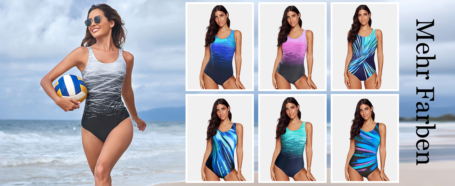 Світшот Bsubseach для жінок з контролем живота, купальник з перехресною спинкою, сірий, L