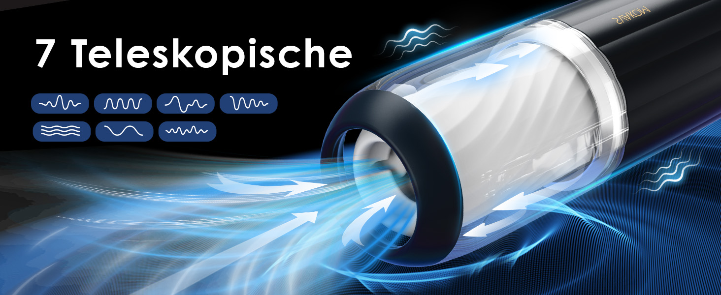 SVAKOM Alex Neo 2 - Електричний мастурбатор для чоловіків з 7 режимами та функцією масажу, преміум-якість