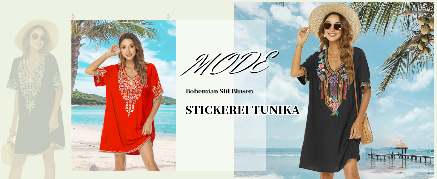 Літня сукня Boho в мексиканському стилі з квітковою вишивкою, чорна, розмір L