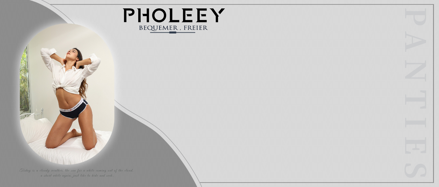 Жіночі труси-бікіні PHOLEEY з бавовни, дихаючі та гігроскопічні, м'які та зручні спідня білизна, набір 5 шт.