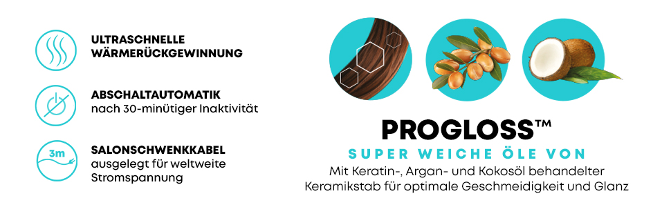 Випрямляч для волосся REVAMP Keramik (білий) — керамічні інфрачервоні пластини, регулювання температури 80-235°C, іонізація, LCD-дисплей