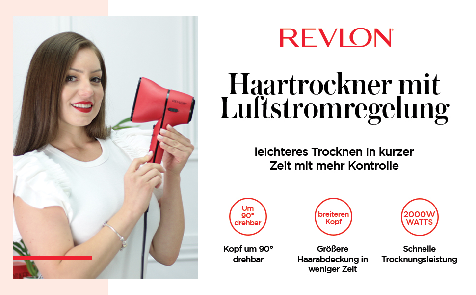 Фен для волосся Revlon RVDR5823 Fast & Light з функцією Airflow Control