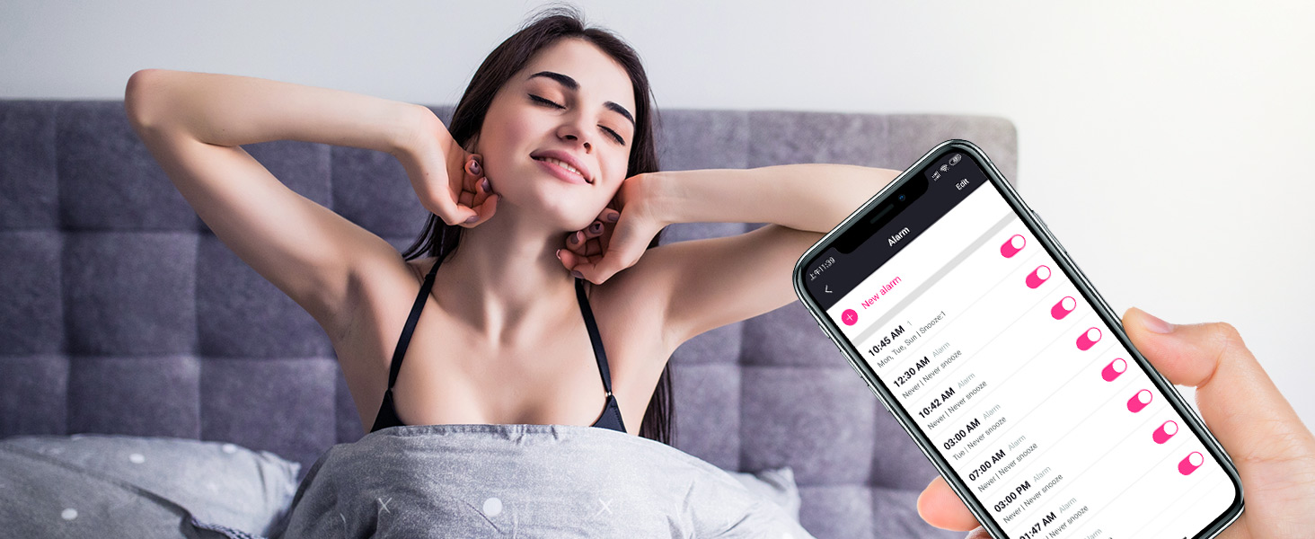 Lovense Lush 2 - вібратор для жінок, набір з 1000+ режимів, Bluetooth, дискретний та тихий, для подорожей та особистого використання