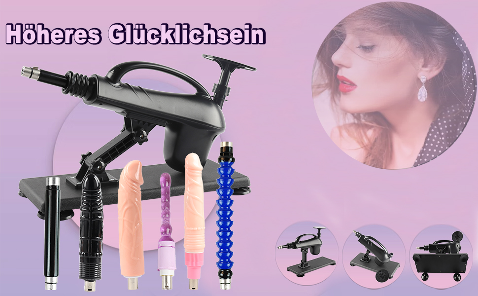 Автоматизований секс-іграшка Fredorch Neue Upgrad Sexmachine з 3 XLR роз'ємами, регульована швидкість, аксесуари для дорослих, дildo, пеньс
